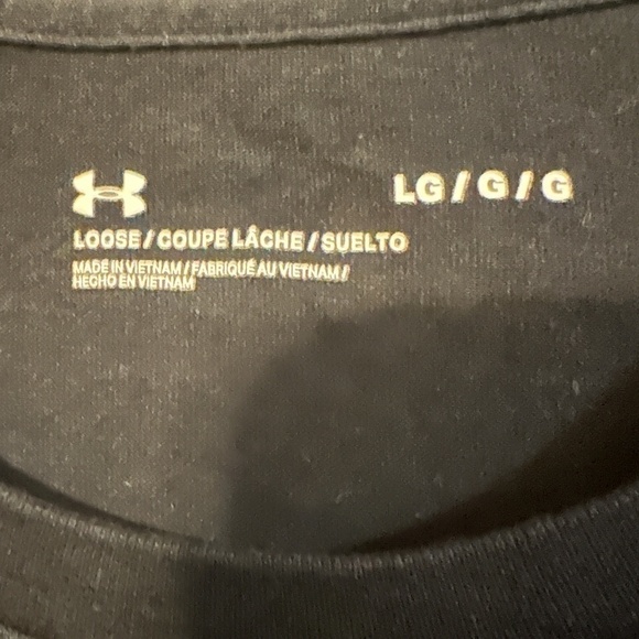 UNDER ARMOUR Freedom USA Athletic Workout Training Tee Short Sleeve T Shirt - Picture 4 of 5